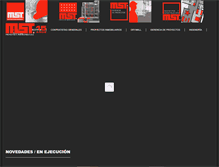 Tablet Screenshot of mstproyectos.com